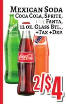 Trade Fair Supermarket Mexican Soda offer