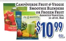 Trade Fair Supermarket CAMPÒVERDE FRUIT & VEGGIE SMOOTHIE BLENDERS OR FROZEN FRUIT offer