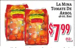 Trade Fair Supermarket LA MINA TOMATE DE ARBOL offer