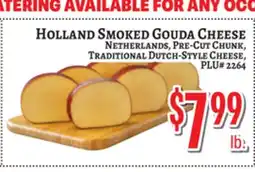 Trade Fair Supermarket HOLLAND SMOKED GOUDA CHEESE offer