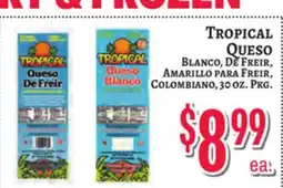 Trade Fair Supermarket TROPICAL QUESO offer