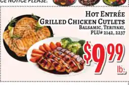 Trade Fair Supermarket GRILLED CHICKEN CUTLETS offer