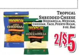 Trade Fair Supermarket TROPICAL SHREDDED CHEESE offer