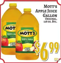 Trade Fair Supermarket MOTT'S APPLE JUICE offer