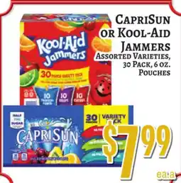 Trade Fair Supermarket CapriSun OR Kool-Aid Jammers offer