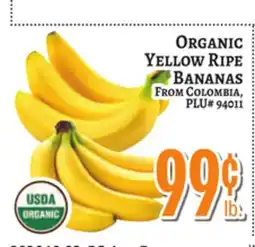 Trade Fair Supermarket ORGANIC YELLOW RIPE BANANAS FROM COLOMBIA offer