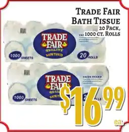 Trade Fair Supermarket TRADE FAIR BATH TISSUE offer