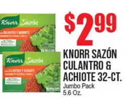 Extra Supermarket KNORR SAZÓN CULANTRO & ACHIOTE offer