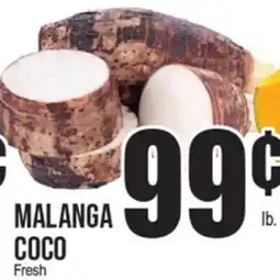 Extra Supermarket MALANGA COCO offer