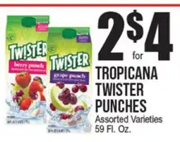 Extra Supermarket TROPICANA TWISTER PUNCHES offer