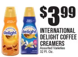 Extra Supermarket INTERNATIONAL DELIGHT COFFEE CREAMERS offer