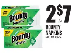 Extra Supermarket BOUNTY NAPKINS offer