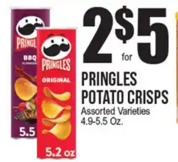 Extra Supermarket PRINGLES POTATO CRISPS offer