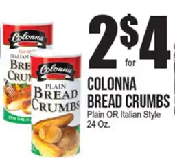 Extra Supermarket COLONNA BREAD CRUMBS offer