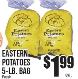 Extra Supermarket EASTERN POTATOES offer