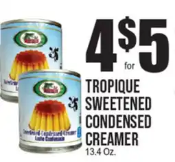 Extra Supermarket TROPIQUE SWEETENED CONDENSED CREAMER offer