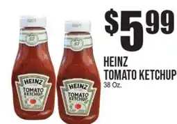 Extra Supermarket HEINZ TOMATO KETCHUP offer