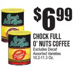 Extra Supermarket CHOCK FULL O' NUTS COFFEE offer