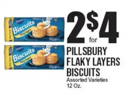 Extra Supermarket PILLSBURY FLAKY LAYERS BISCUITS offer