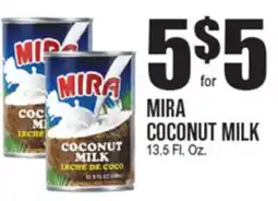 Extra Supermarket MIRA COCONUT MILK offer