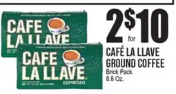 Extra Supermarket CAFÉ LA LLAVE GROUND COFFEE offer