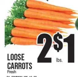 Extra Supermarket LOOSE CARROTS offer