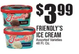 Extra Supermarket FRIENDLY'S ICE CREAM offer