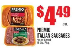 Extra Supermarket PREMIO ITALIAN SAUSAGES offer