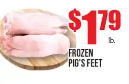 Extra Supermarket FROZEN PIG'S FEET offer