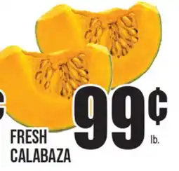 Extra Supermarket FRESH CALABAZA offer