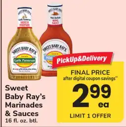 ACME Sweet Baby Ray's Marinades & Sauces offer