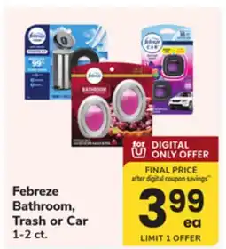 ACME Febreze Bathroom, Trash or Car offer