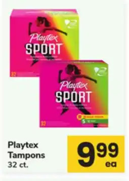 ACME Playtex Tampons offer