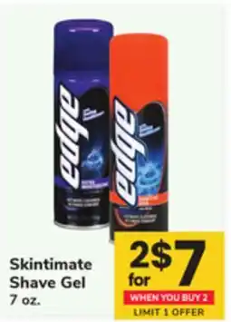 ACME Skintimate Shave Gel offer