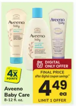 ACME Aveeno Baby Care offer