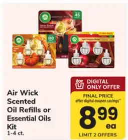 ACME Air Wick Scented Oil Refills or Essential Oils Kit offer