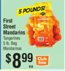 Smart & Final First Street Mandarins Tangerines offer