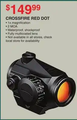 Dunham's Sports CROSSFIRE RED DOT offer