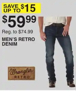 Dunham's Sports MEN'S RETRO DENIM offer