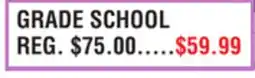Dunham's Sports GRADE SCHOOL offer