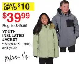 Dunham's Sports YOUTH INSULATED JACKET offer