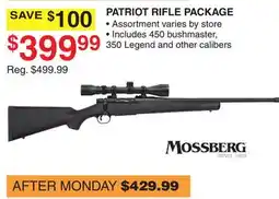 Dunham's Sports PATRIOT RIFLE PACKAGE offer