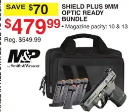 Dunham's Sports SHIELD PLUS 9MM OPTIC READY BUNDLE offer