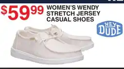 Dunham's Sports WOMEN'S WENDY STRETCH JERSEY CASUAL SHOES offer