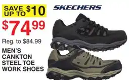 Dunham's Sports SKECHERS MEN'S CANKTON STEEL TOE WORK SHOES offer