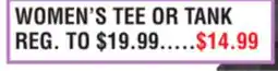 Dunham's Sports WOMEN'S TEE OR TANK offer
