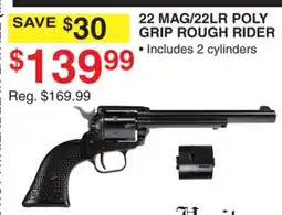 Dunham's Sports 22 MAG/22LR POLY GRIP ROUGH RIDER offer