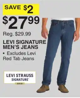 Dunham's Sports LEVI SIGNATURE MEN'S JEANS offer
