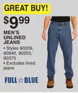 Dunham's Sports MEN'S UNLINED JEANS offer