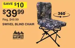 Dunham's Sports SWIVEL BLIND CHAIR offer
